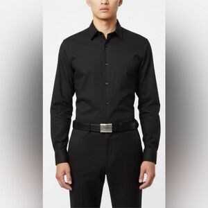 Authentic Bill Lavin Soft Collection Men’s Leather Belt • Black • New